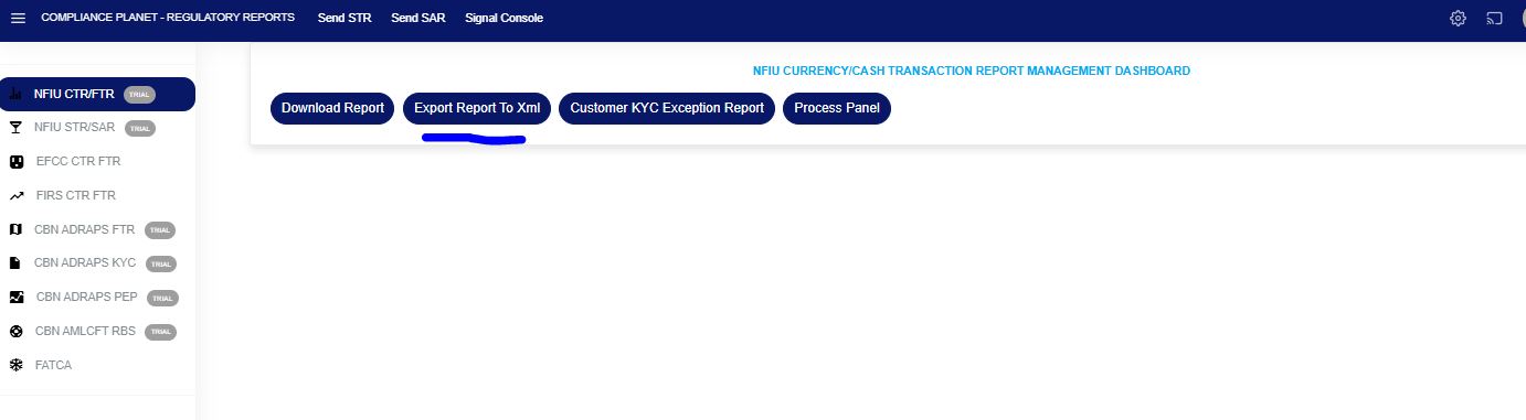 How to generate Currency Transaction Report (CTR) XML In Compliance ...
